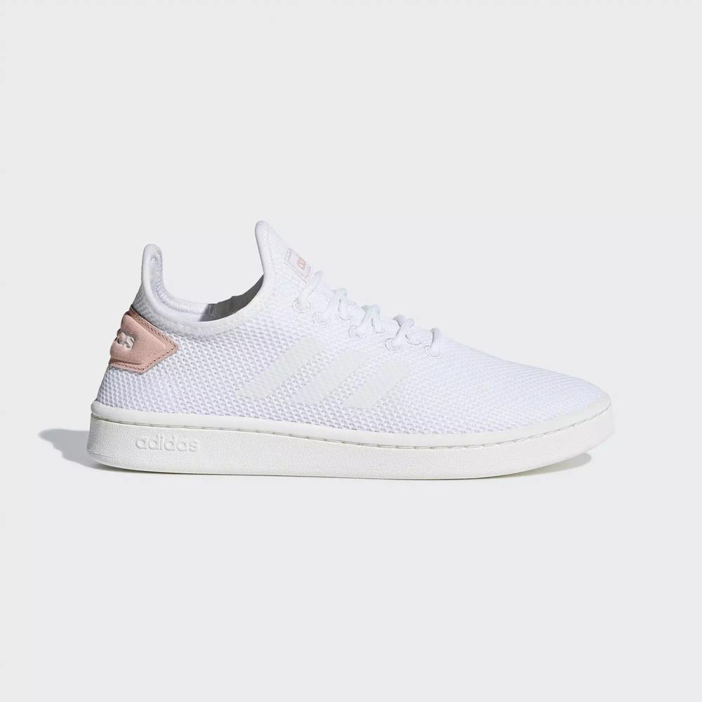 Adidas Court Adapt Tenis Blancos Para Mujer (MX-25196)